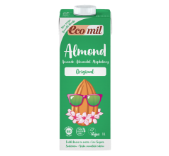 Sữa Hạt Hạnh Nhân Nguyên Chất Hữu Cơ Ecomil (1L)