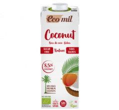 Sữa Dừa Không Đường Hữu Cơ Ecomil (1L)