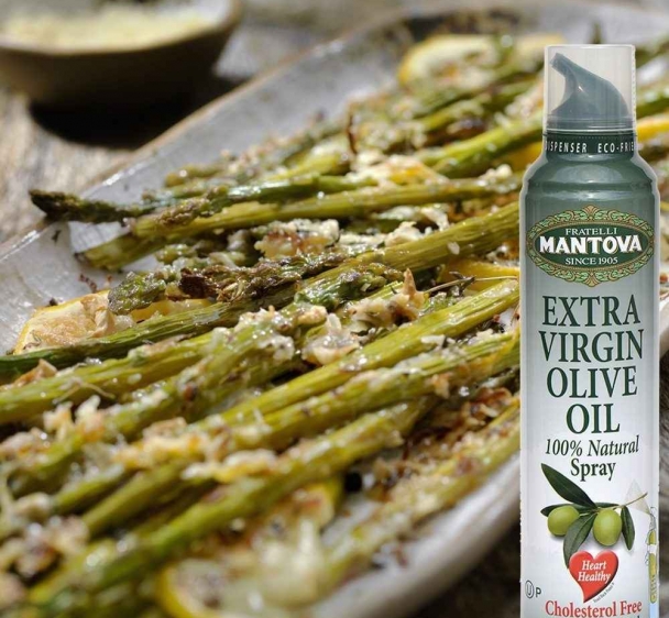 Dầu Ăn Kiêng Dạng Xịt Ít Calo Olive Siêu Nguyên Chất Mantova (250ml)